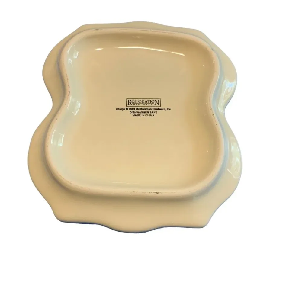 Restoration Hardware Cream Tea for Two Pour Deux Set Stoneware